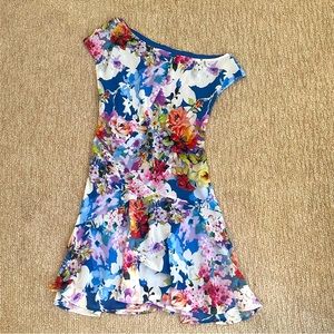NWT off shoulder Express floral dress